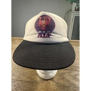 Rare VTG 1986 ALF Novelty SnapBack Hat OSFA